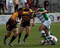 Darren Jacques Hands off a Devon tackler